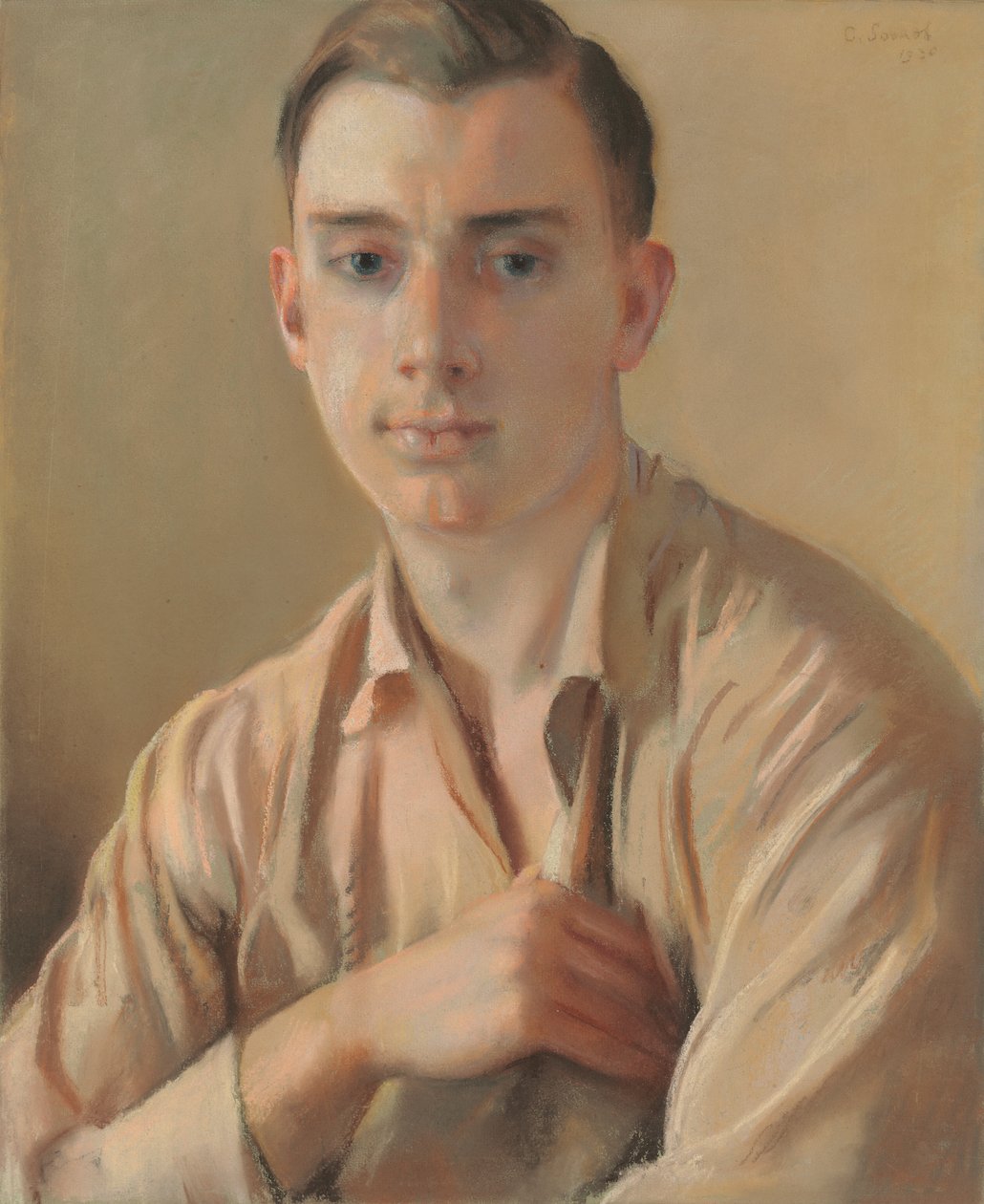 Boris Snejkovskin muotokuva tekijältä Konstantin Andreevic Somov