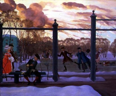 Luistinrata talvella tekijältä Konstantin Andreevic Somov