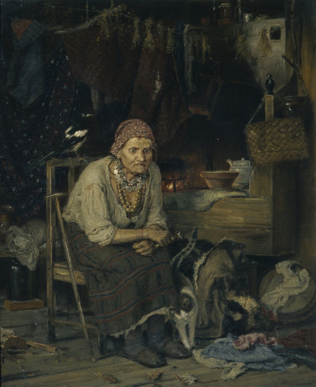 Noita, 1879 tekijältä Konstantin Apollonovich Savitsky