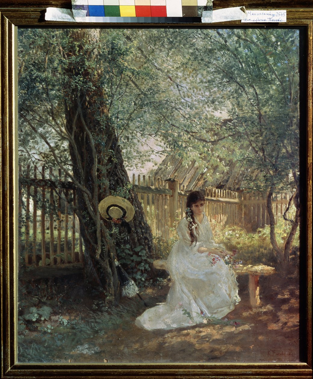 Puutarhassa tekijältä Konstantin Egorovich Makovsky