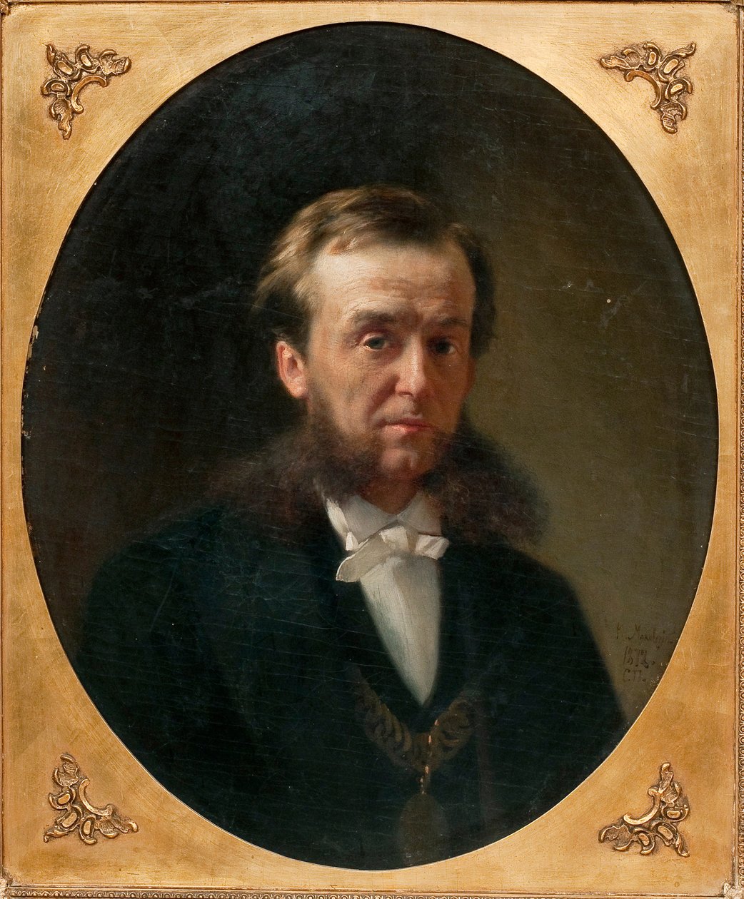 Kreivi Pjotr Aleksandrovich Valuevin muotokuva 1815-1890, 1872 tekijältä Konstantin Egorovich Makovsky