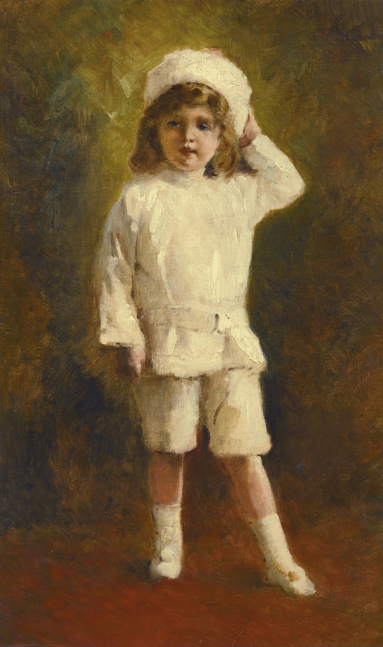 Muotokuva valtaistuimen seuraajasta Tsarevitš Aleksei Nikolajevitš 1904-1918 tekijältä Konstantin Egorovich Makovsky