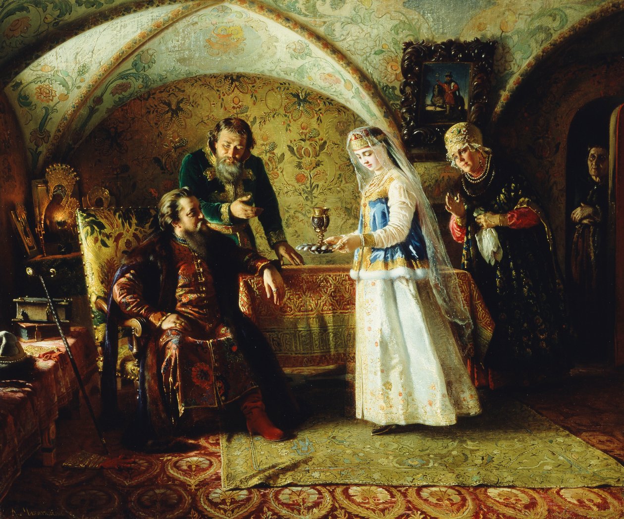 Johdanto, 1868 tekijältä Konstantin Egorovich Makovsky