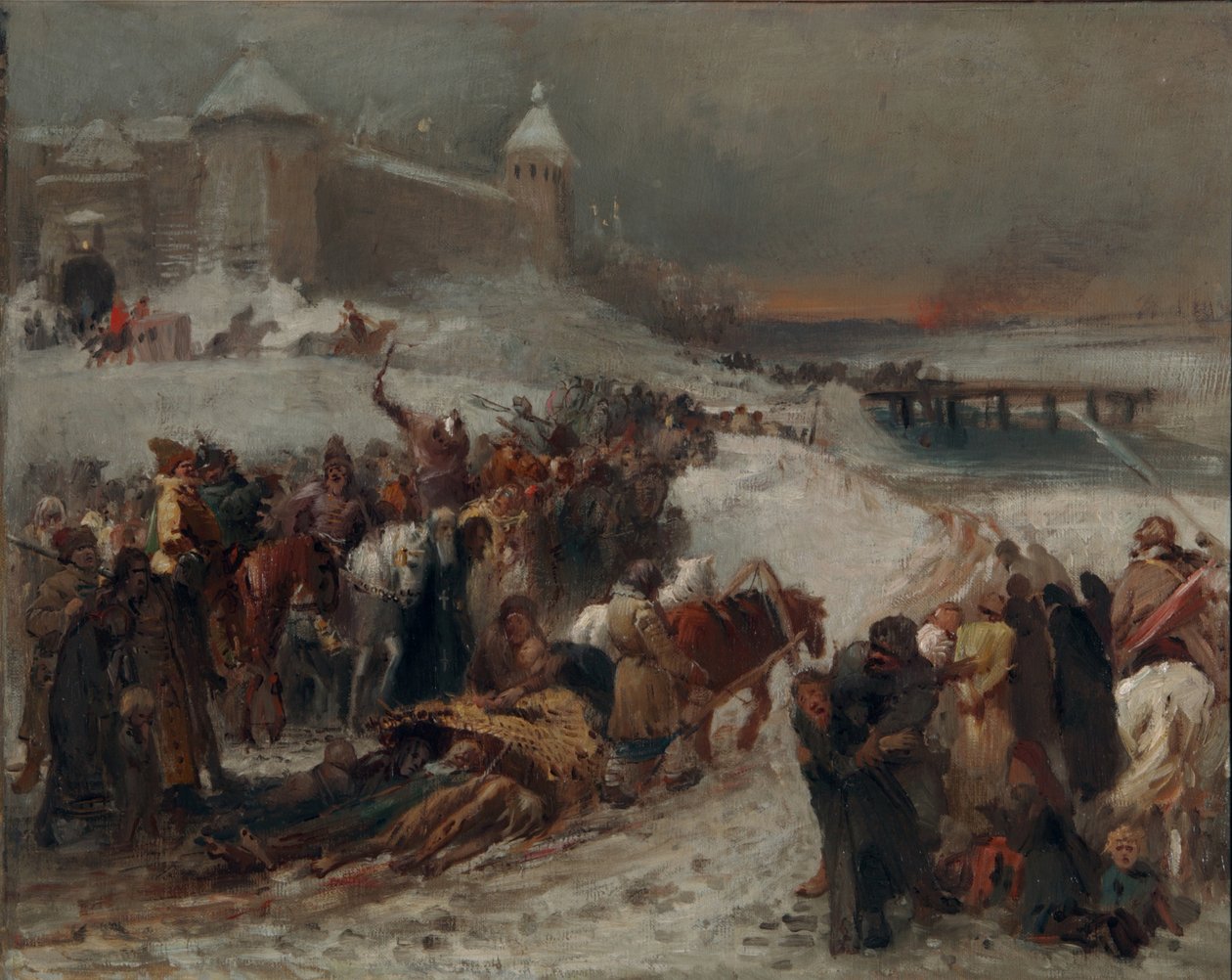 Ongelmien aika tekijältä Konstantin Egorovich Makovsky