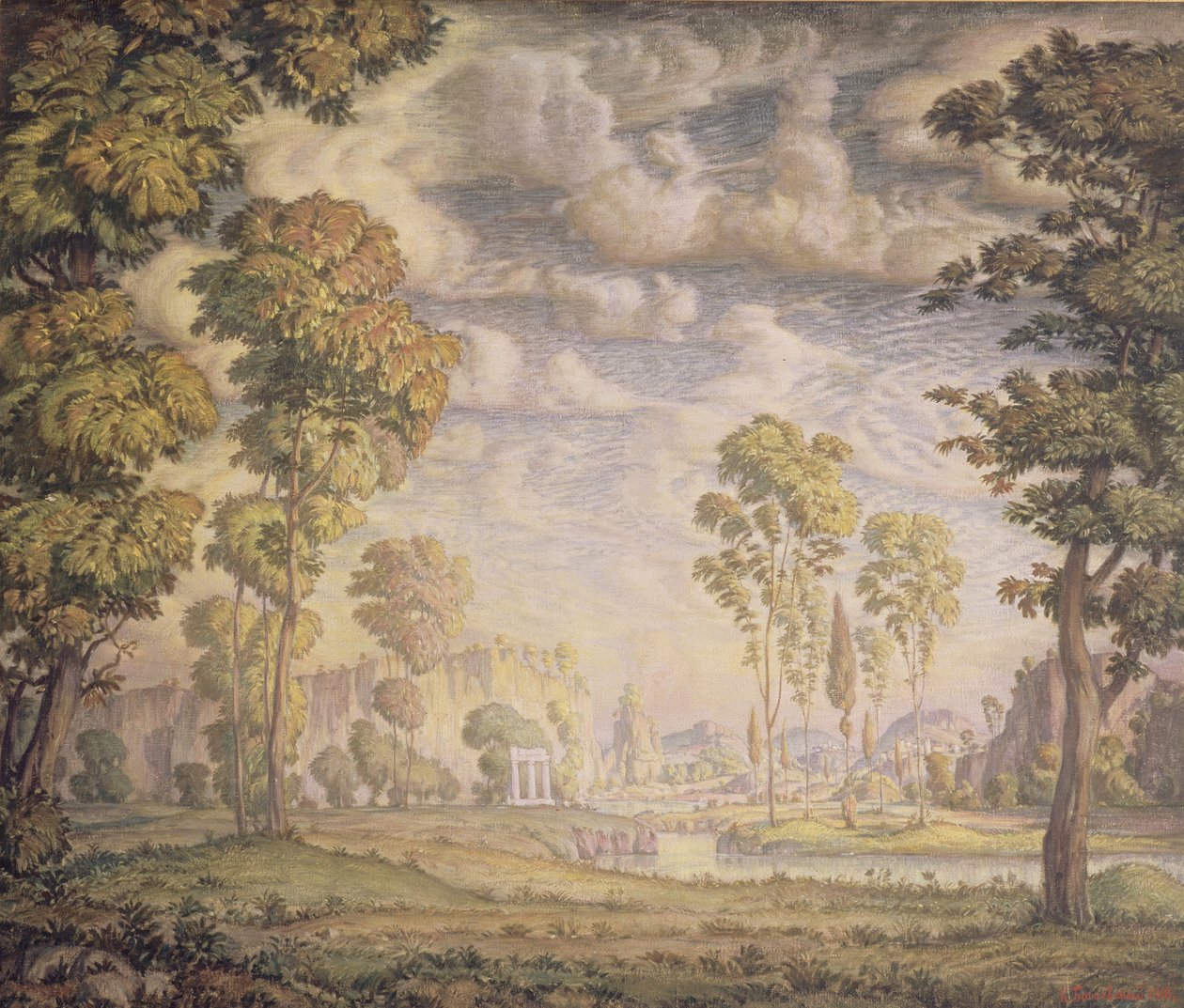 Aamu, 1910 tekijältä Konstantin Fyodorovich Bogayevsky