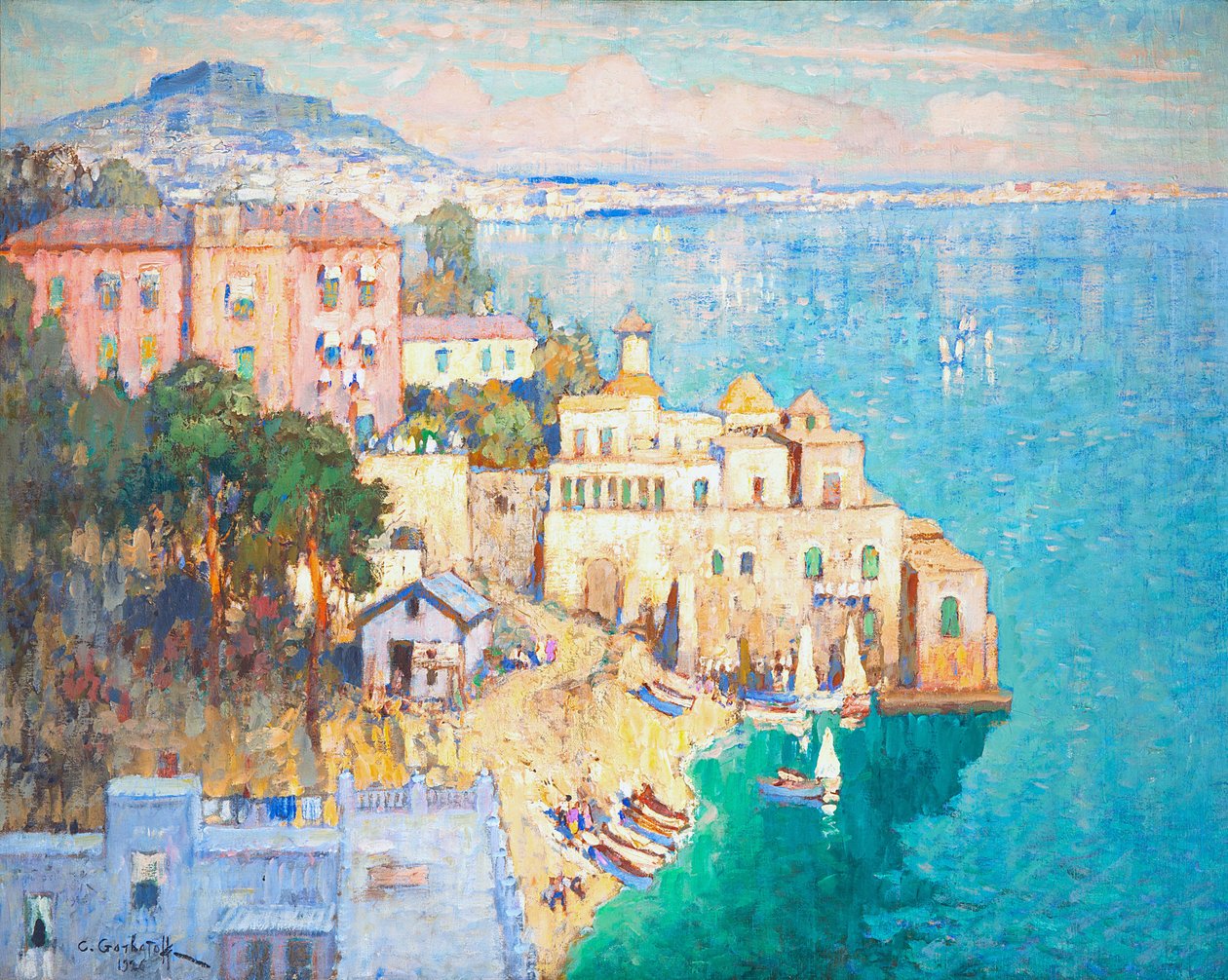 Portofino, 1926. tekijältä Konstantin Ivanovich Gorbatov