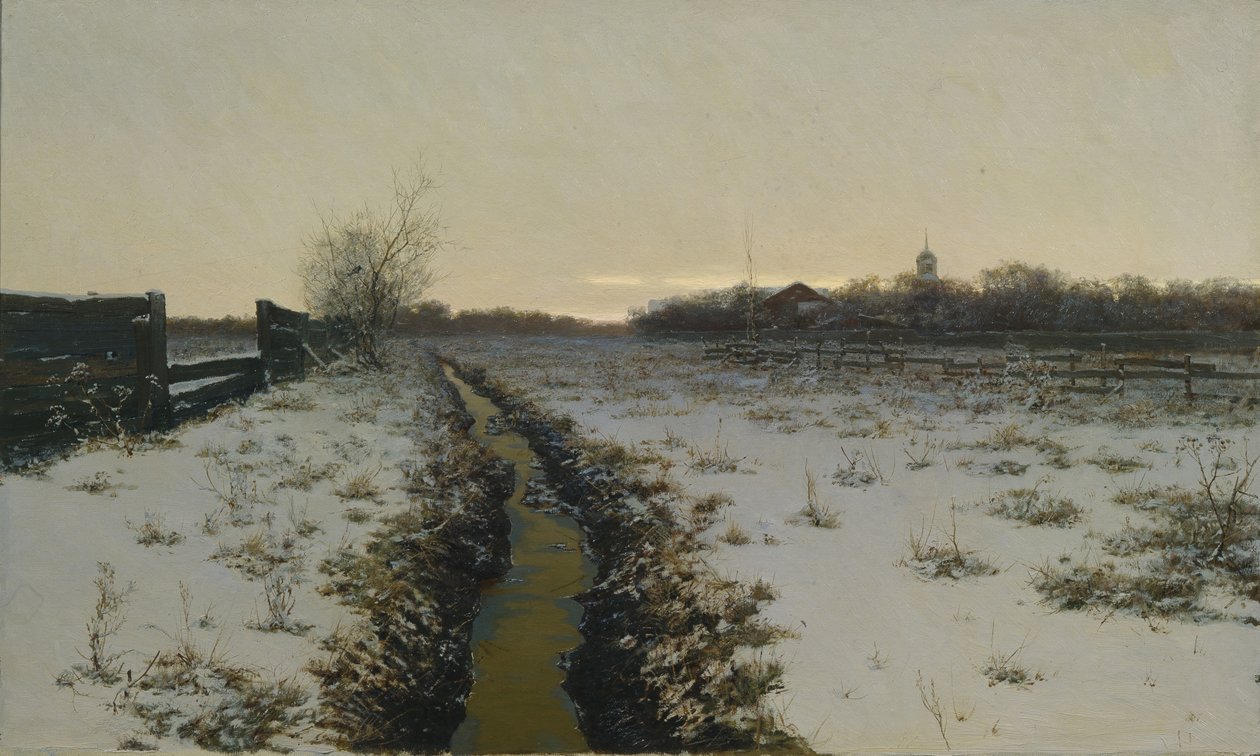Talvi-ilta, 1888 tekijältä Konstantin Konstantinovich Pervukhin