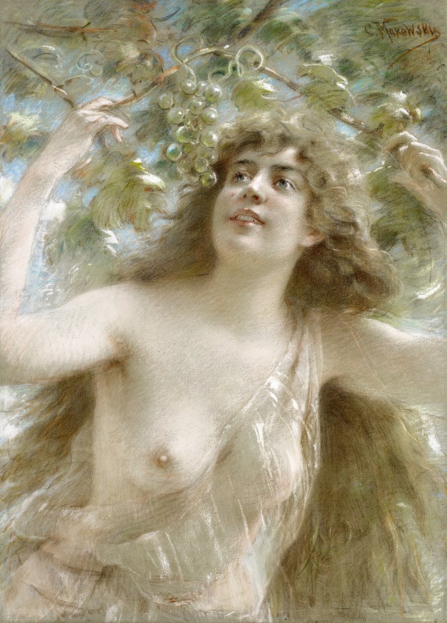 Bacchante tekijältä Konstantin Makovsky