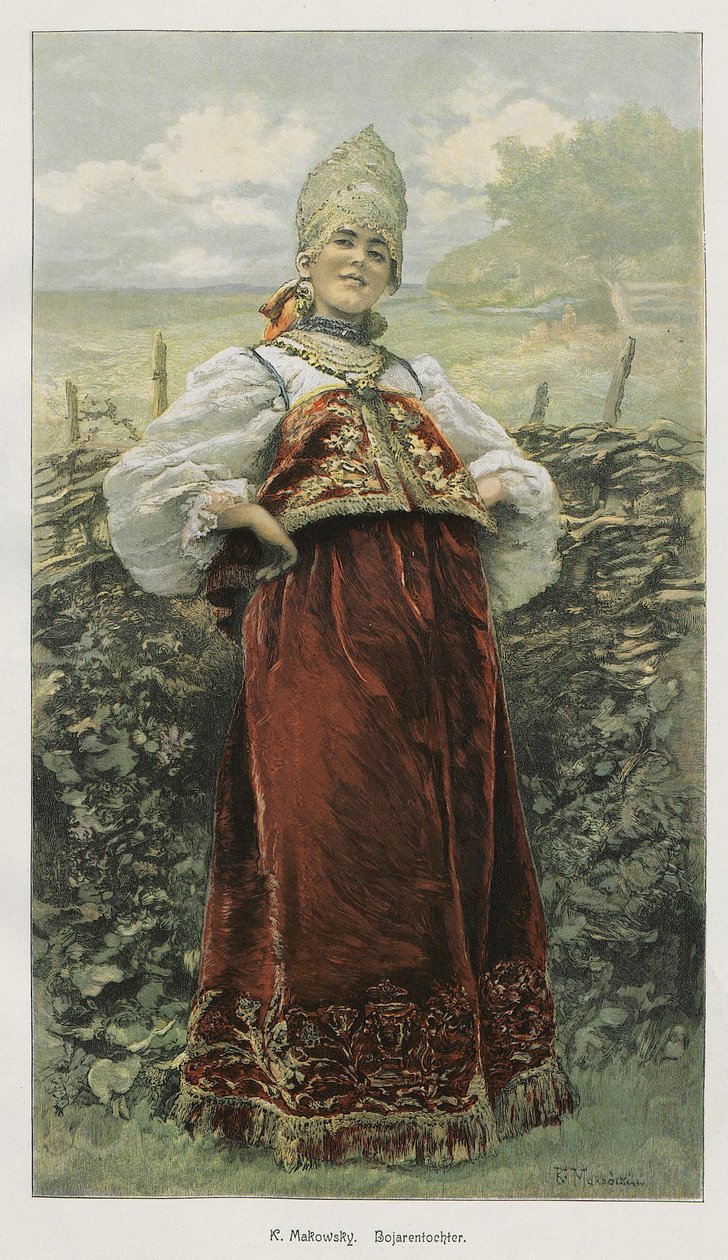 Boyar tytär tekijältä Konstantin Makovsky