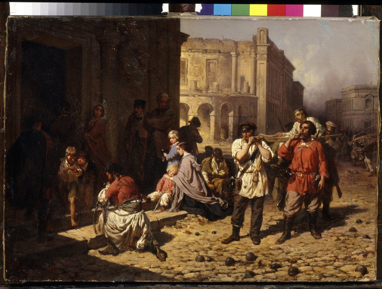 Sevastopolin piiritys vuonna 1854. (The Siege Of Sevastopol In 1854). Krimin sodan (1853-1856) jaksossa liittoutuneiden joukot järjestävät Venäjän kaupungin tuskallisen ja murhanhimoisen piirityksen, kun taas kaupungin asukkaat järjestävät puolustuksen ja tekijältä Konstantin Nikolaevich Filippov