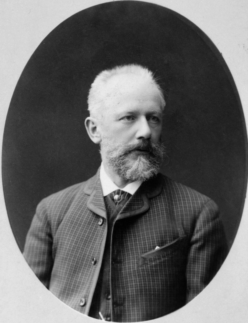 Peter Tšaikovski, venäläinen säveltäjä, 1880-luku tekijältä Konstantin Schapiro