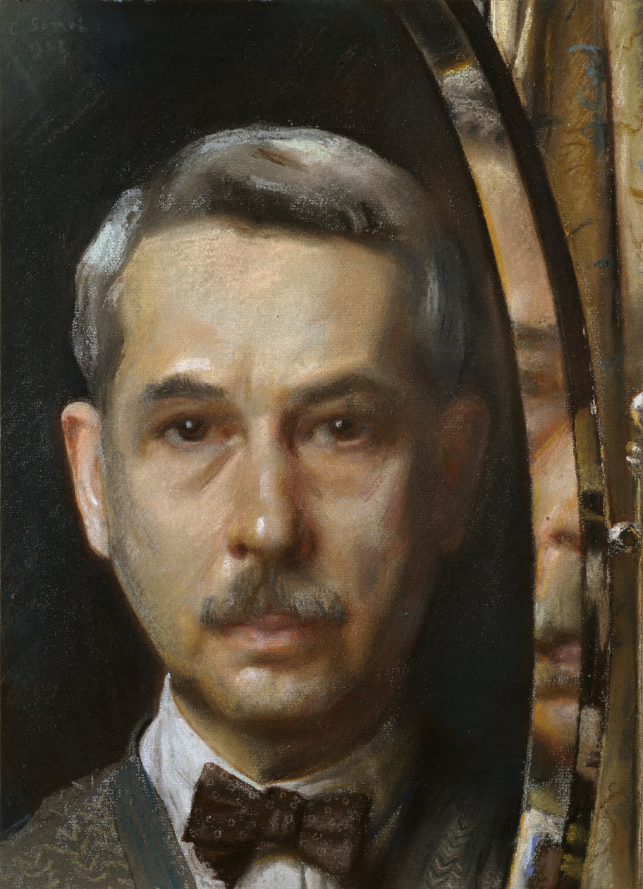 Omakuva peilissä, 1928 tekijältä Konstantin Somov