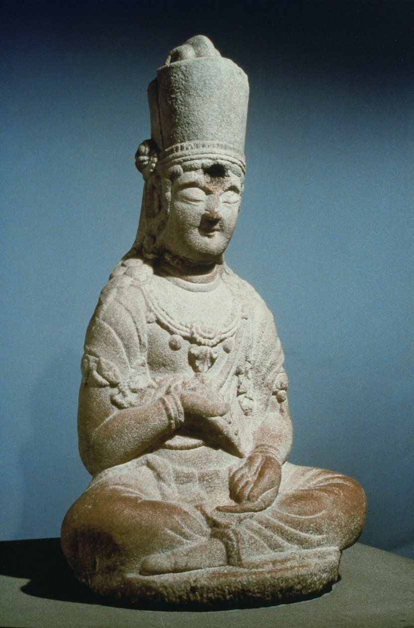 Istuu bodhisattva Hansong-sasta, Koreasta tekijältä Korean School