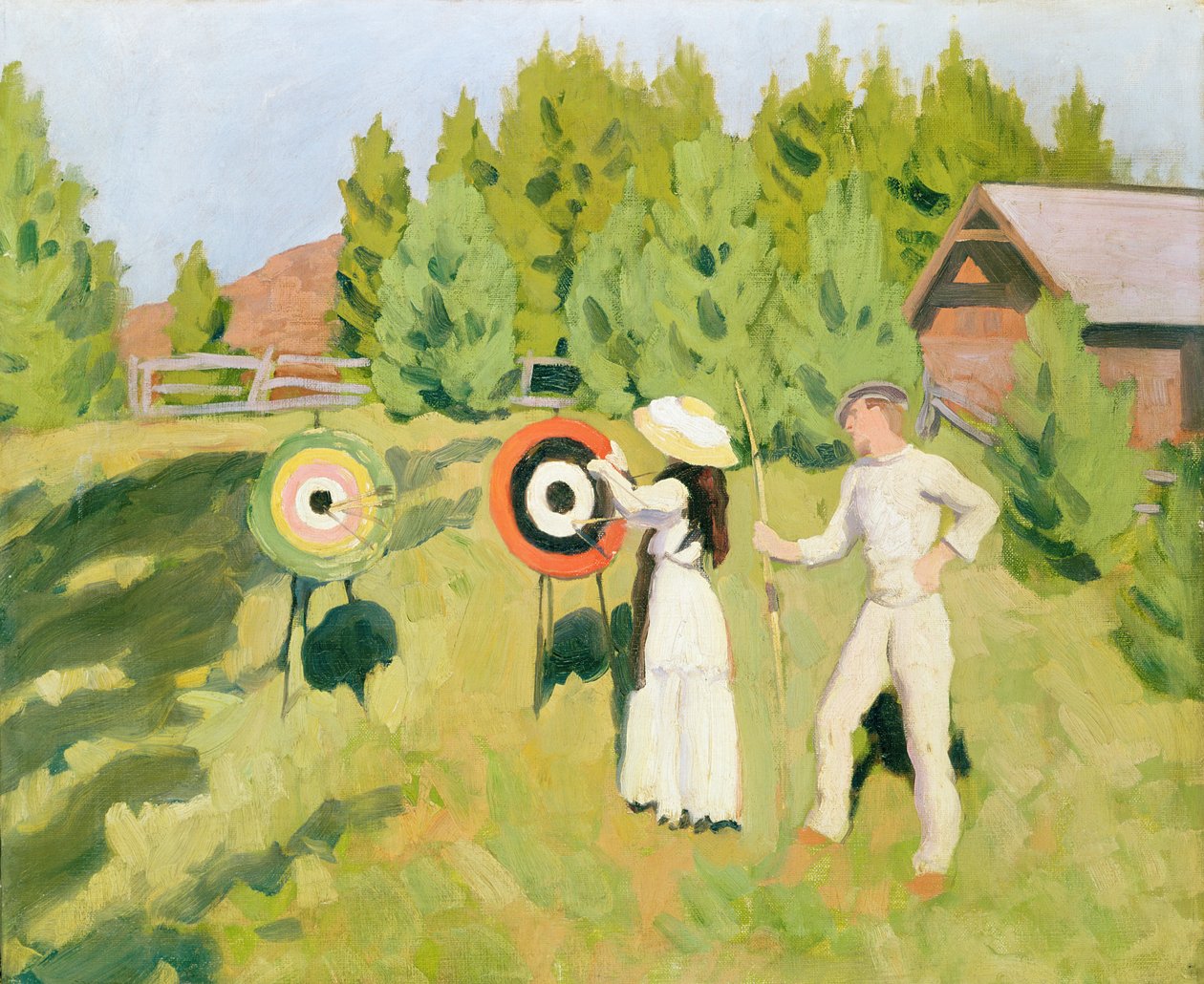 Jousimiehet, 1911 tekijältä Károly Ferenczy