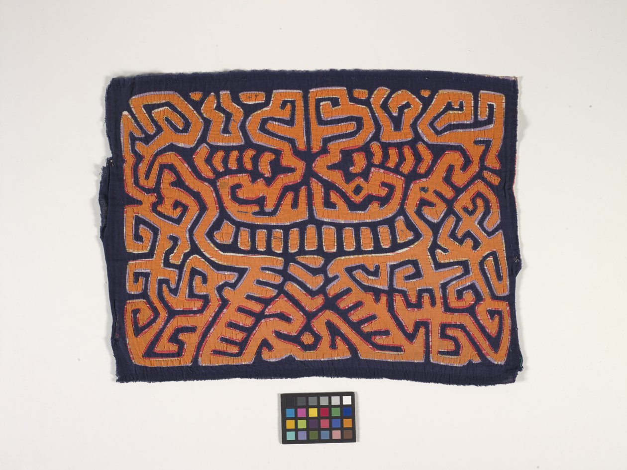 Paitapaneeli (Mola) (kuva) tekijältä Kuna Indian Culture
