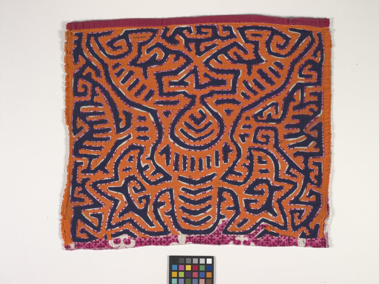 Paitapaneeli (Mola) (kuva) tekijältä Kuna Indian Culture