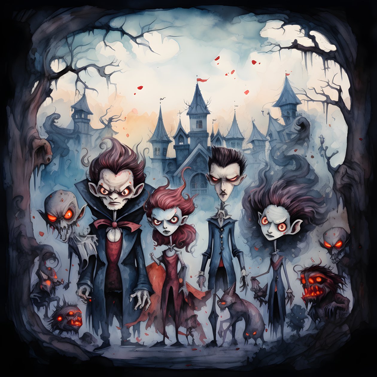 Halloween vampyyrien ja ihmissusien kanssa 1 tekijältä Kurt Heppke