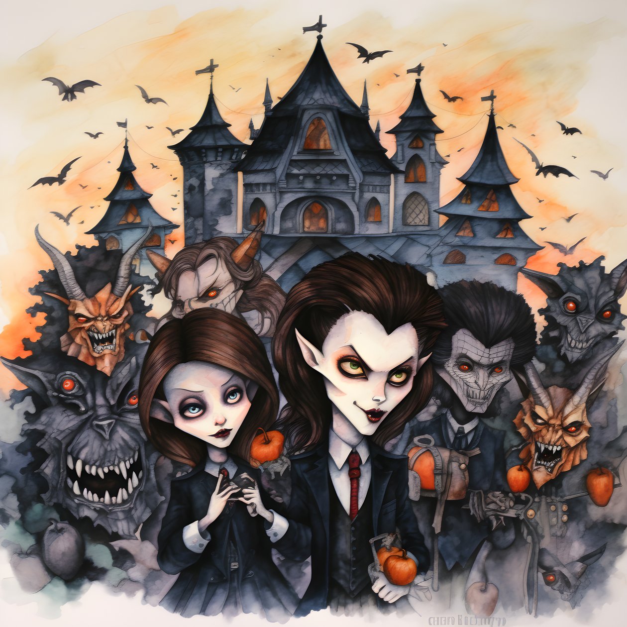 Halloween vampyyrien ja ihmissusien kanssa 2 tekijältä Kurt Heppke