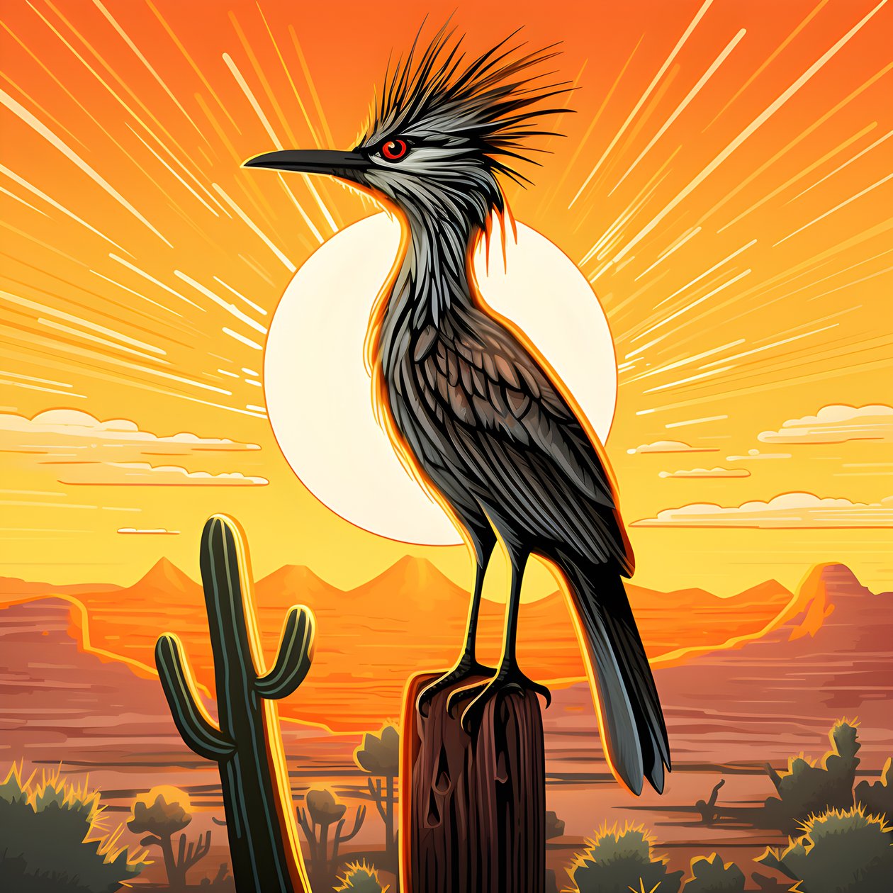 Roadrunner kuuma aurinko 1 tekijältä Kurt Heppke