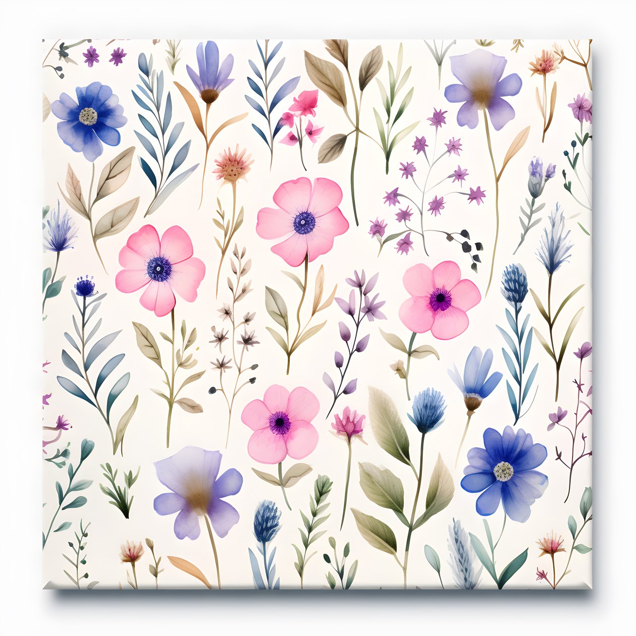 aquarell boho kukkaiset luonnonkasvit 3 tekijältä Kurt Heppke
