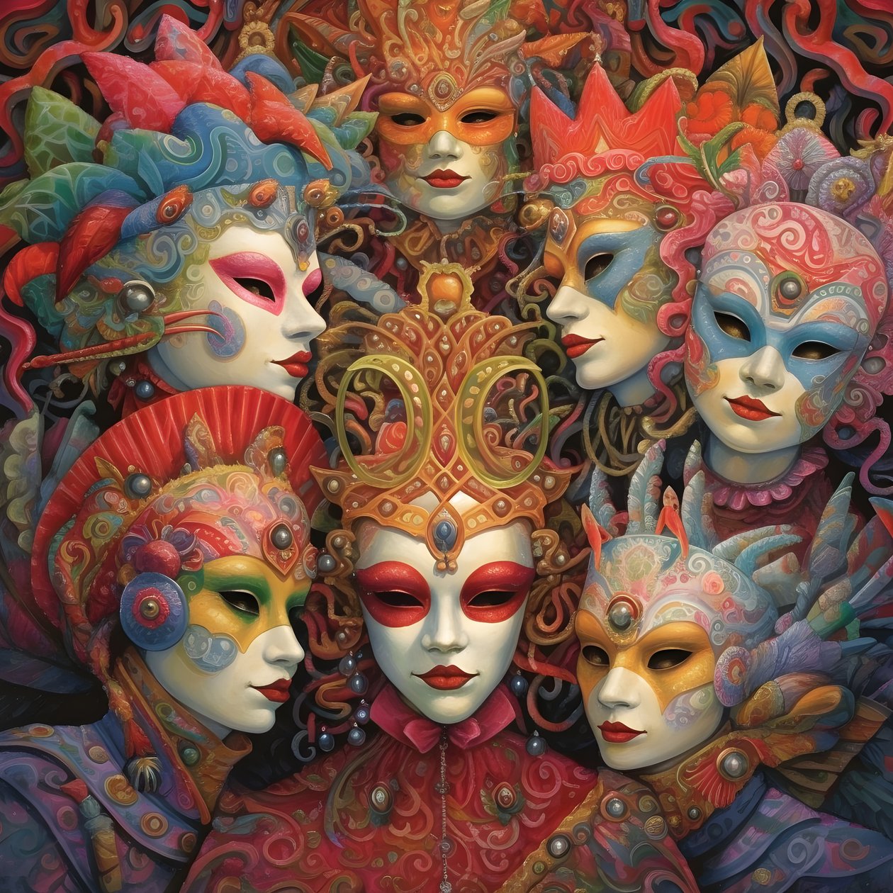 hullu naamiainen 4 tekijältä Kurt Heppke