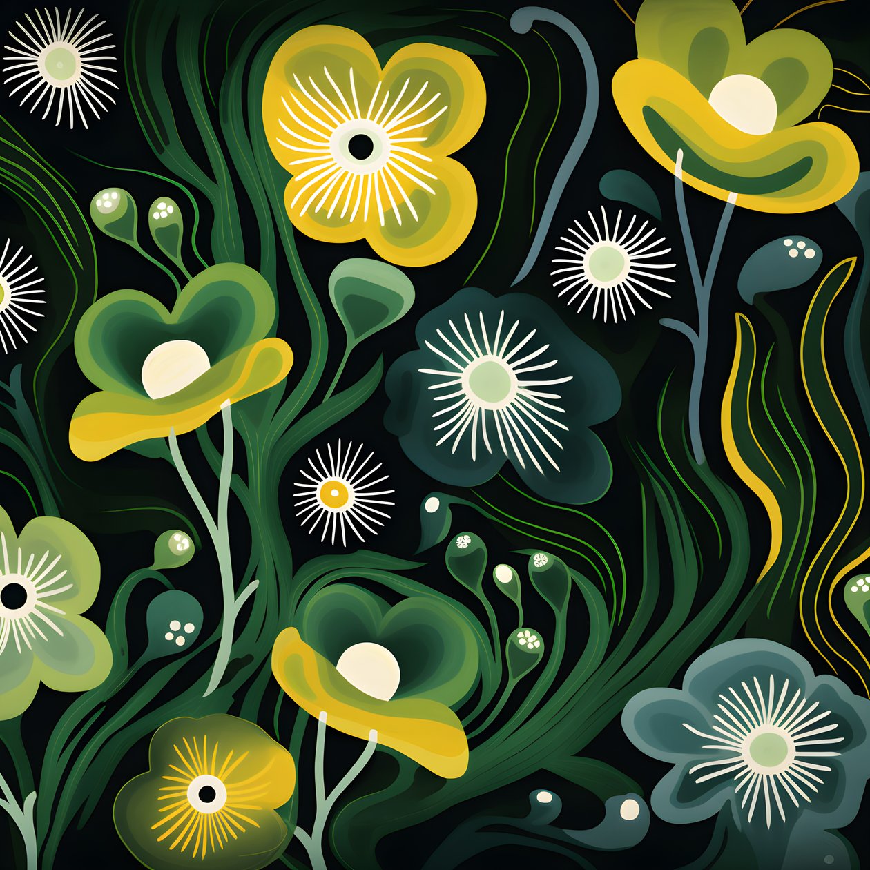 nykyaikaiset abstraktit muodot Marimekko 1 tekijältä Kurt Heppke