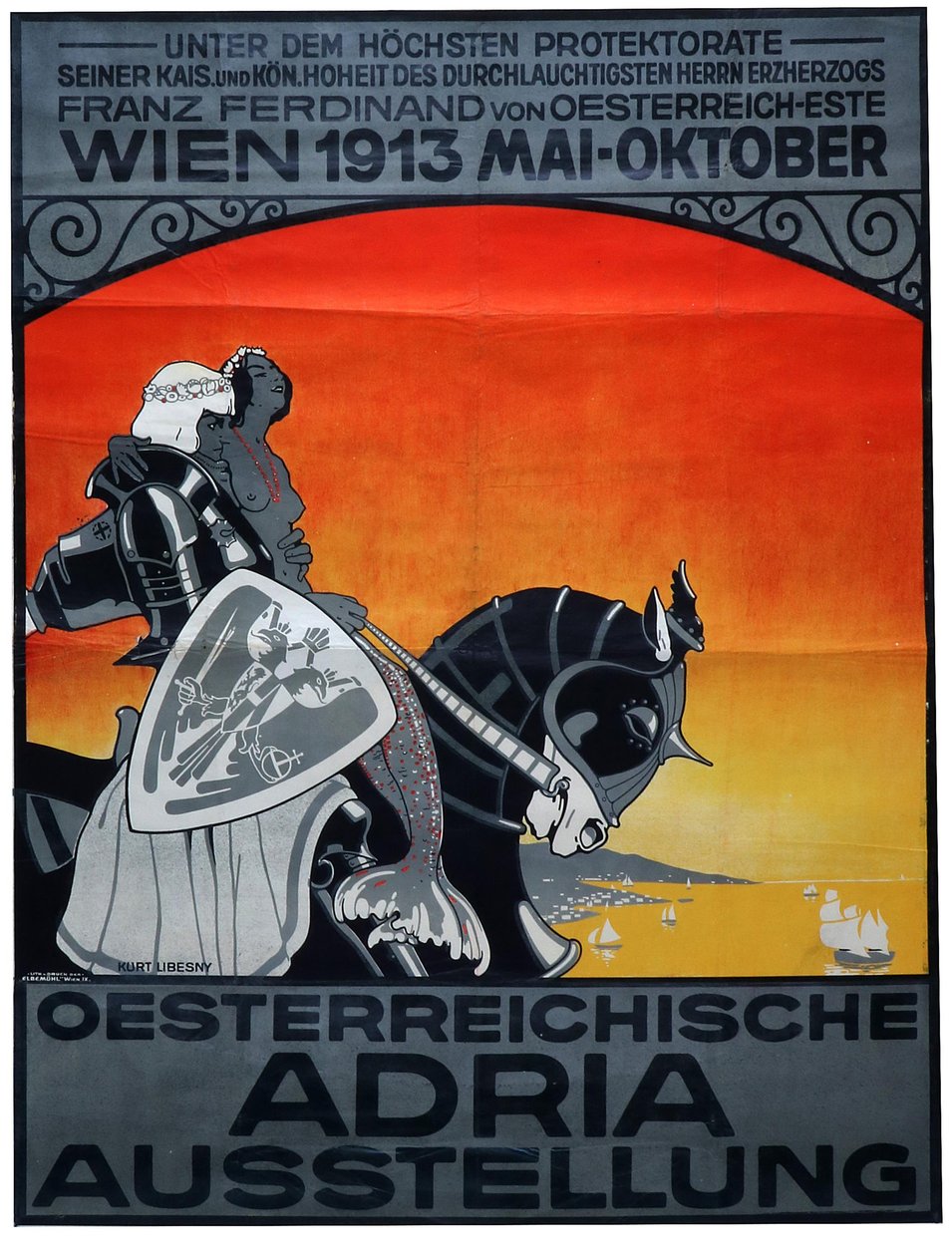Itävallan Adrianmeren näyttely, 1913. tekijältä Kurt Libesny