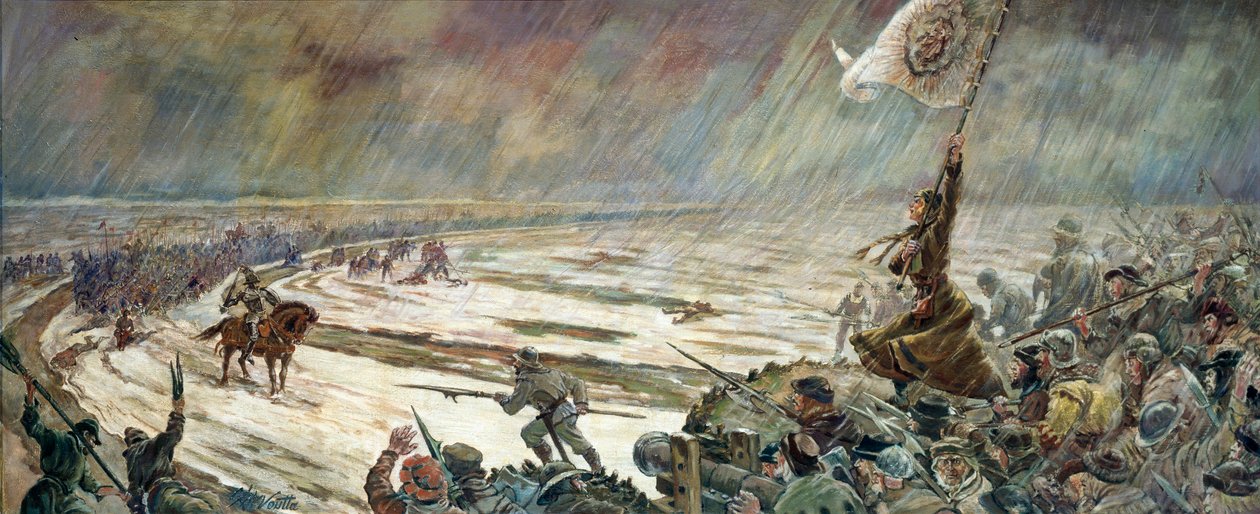 Hemmingstedtin taistelu, 1900-luku. tekijältä Kurt Michael Voutta