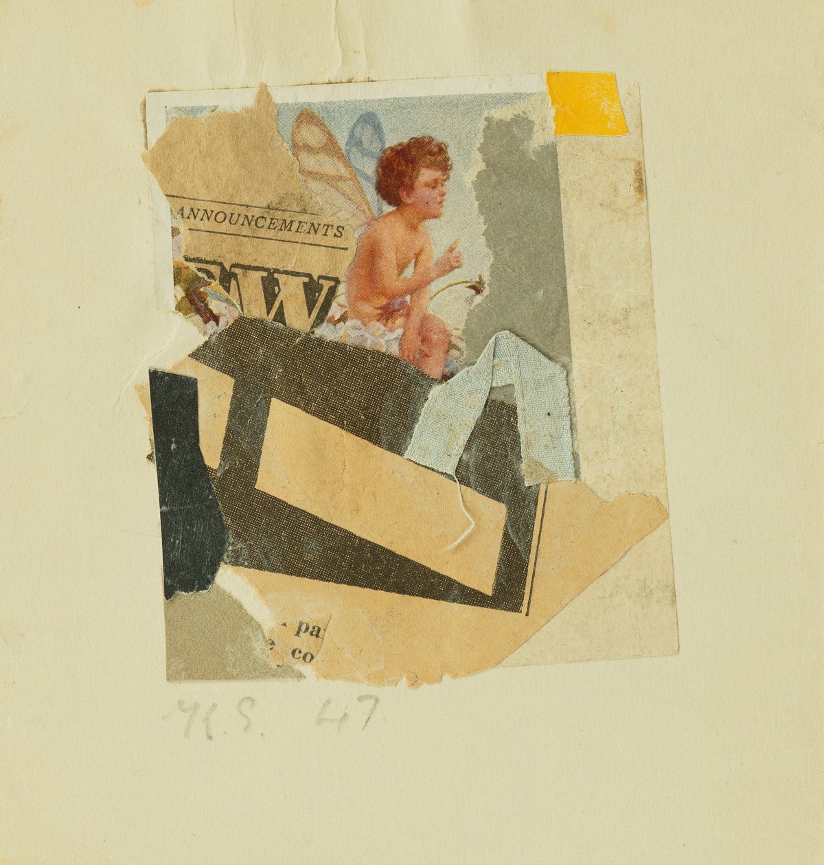 Ilmoitukset, 1947 tekijältä Kurt Schwitters