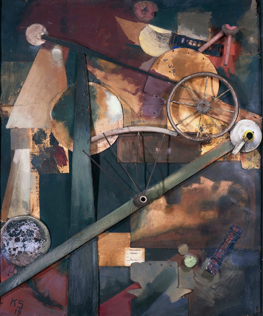 Rakennus jaloille naisille tekijältä Kurt Schwitters