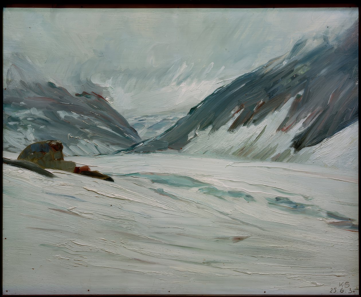Syvä vesi lumella tekijältä Kurt Schwitters