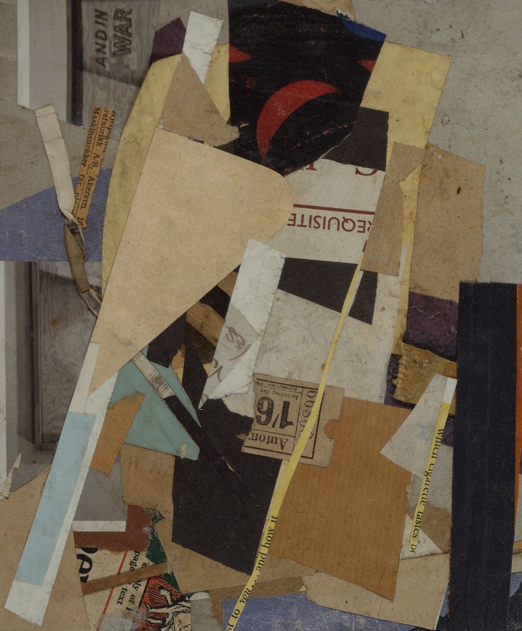 Tasainen tekijältä Kurt Schwitters