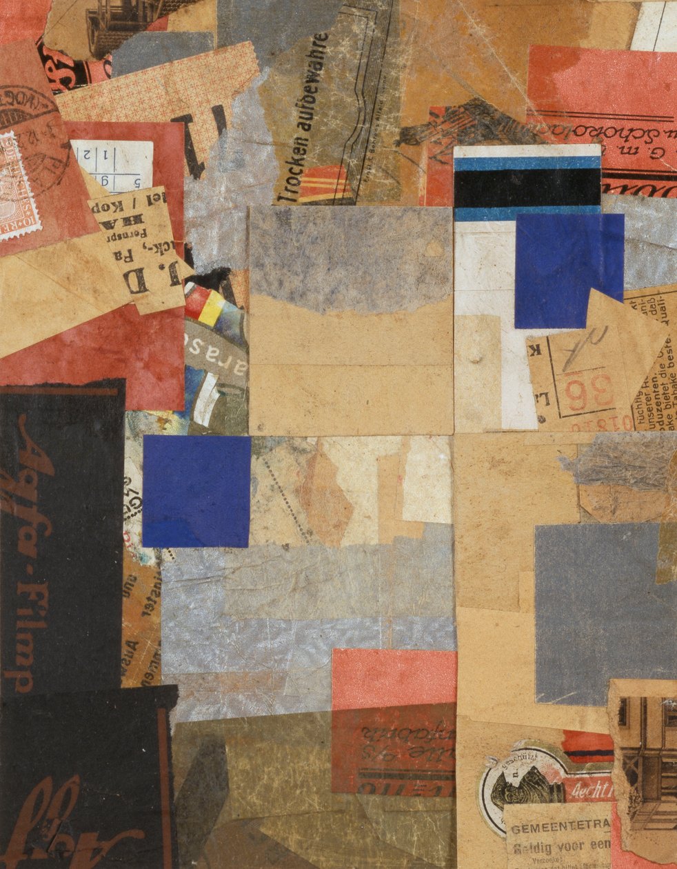 Fernspr. MZ 26,53, 1926 tekijältä Kurt Schwitters