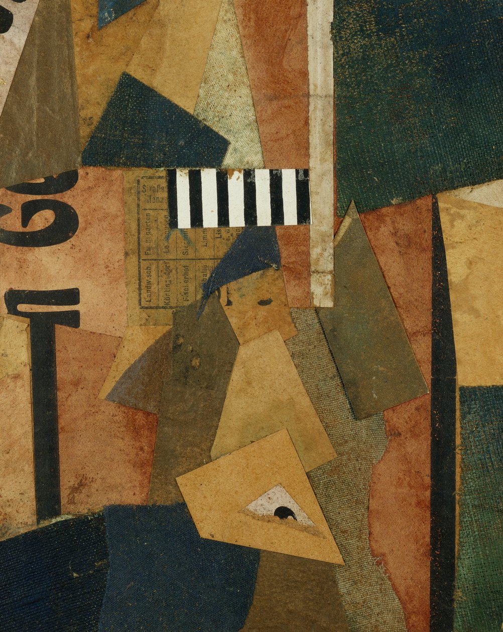 Merzin piirustus 203, 1920 tekijältä Kurt Schwitters