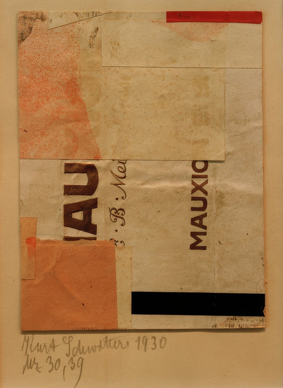 Mz30,39 tekijältä Kurt Schwitters