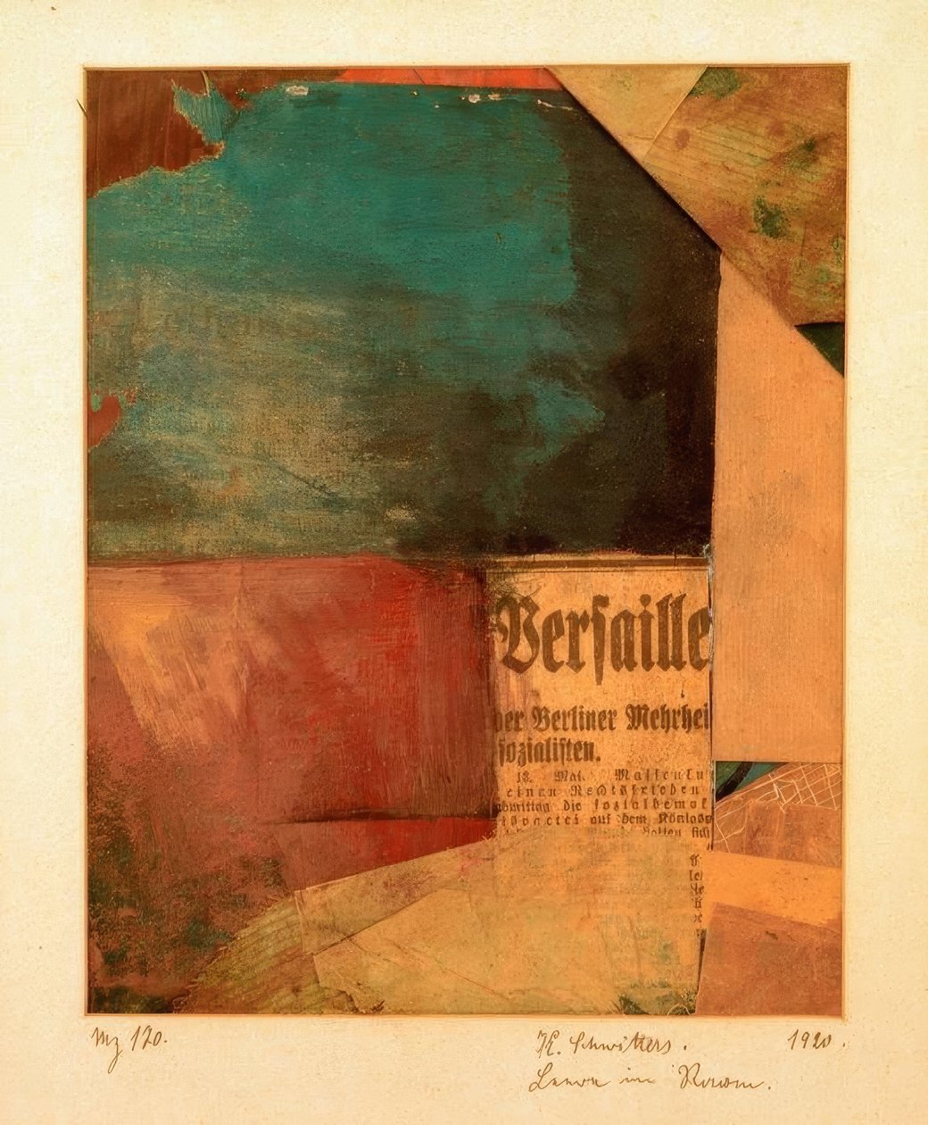 Mz 180. Tyhjyys avaruudessa tekijältä Kurt Schwitters