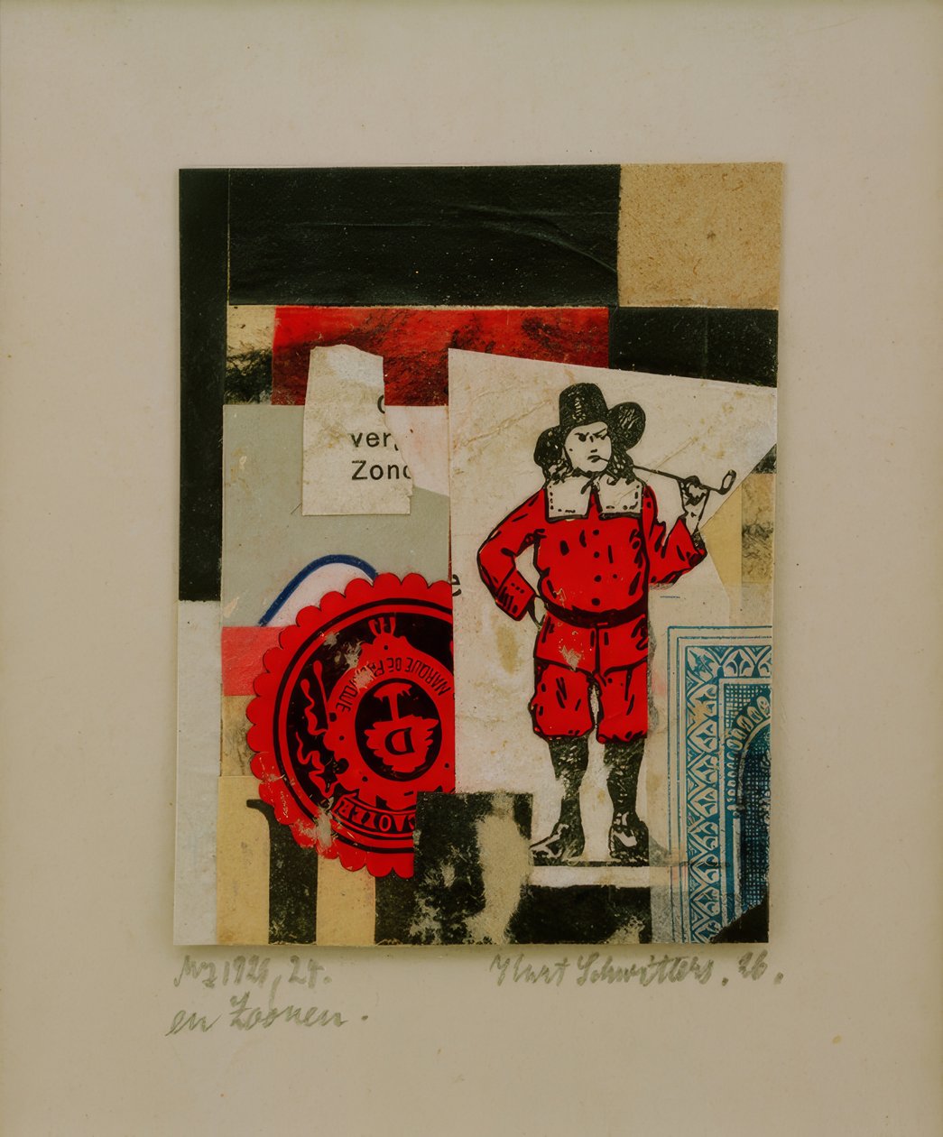 Mz 1926,24 ja Sons tekijältä Kurt Schwitters