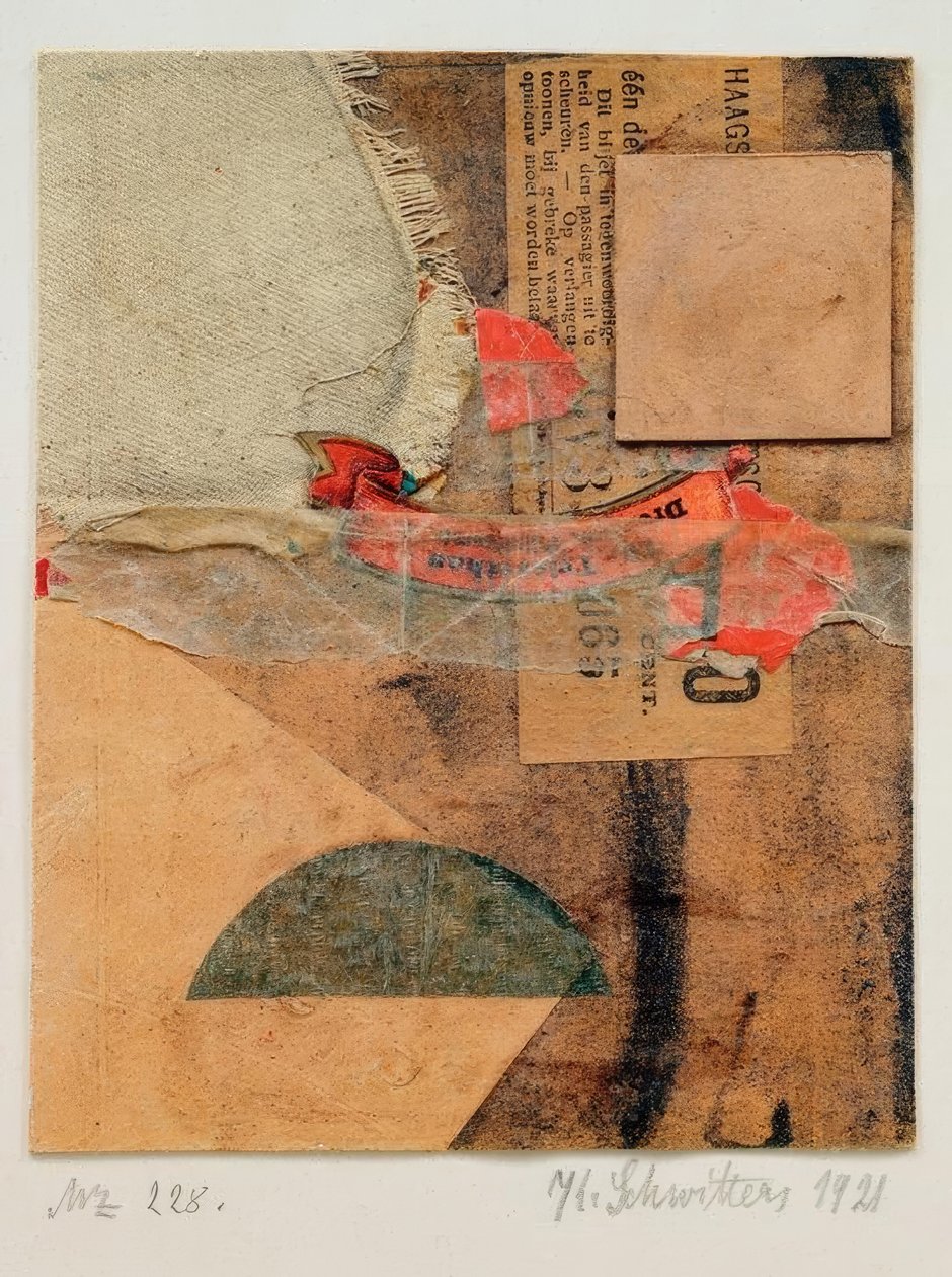 Mz 228 tekijältä Kurt Schwitters