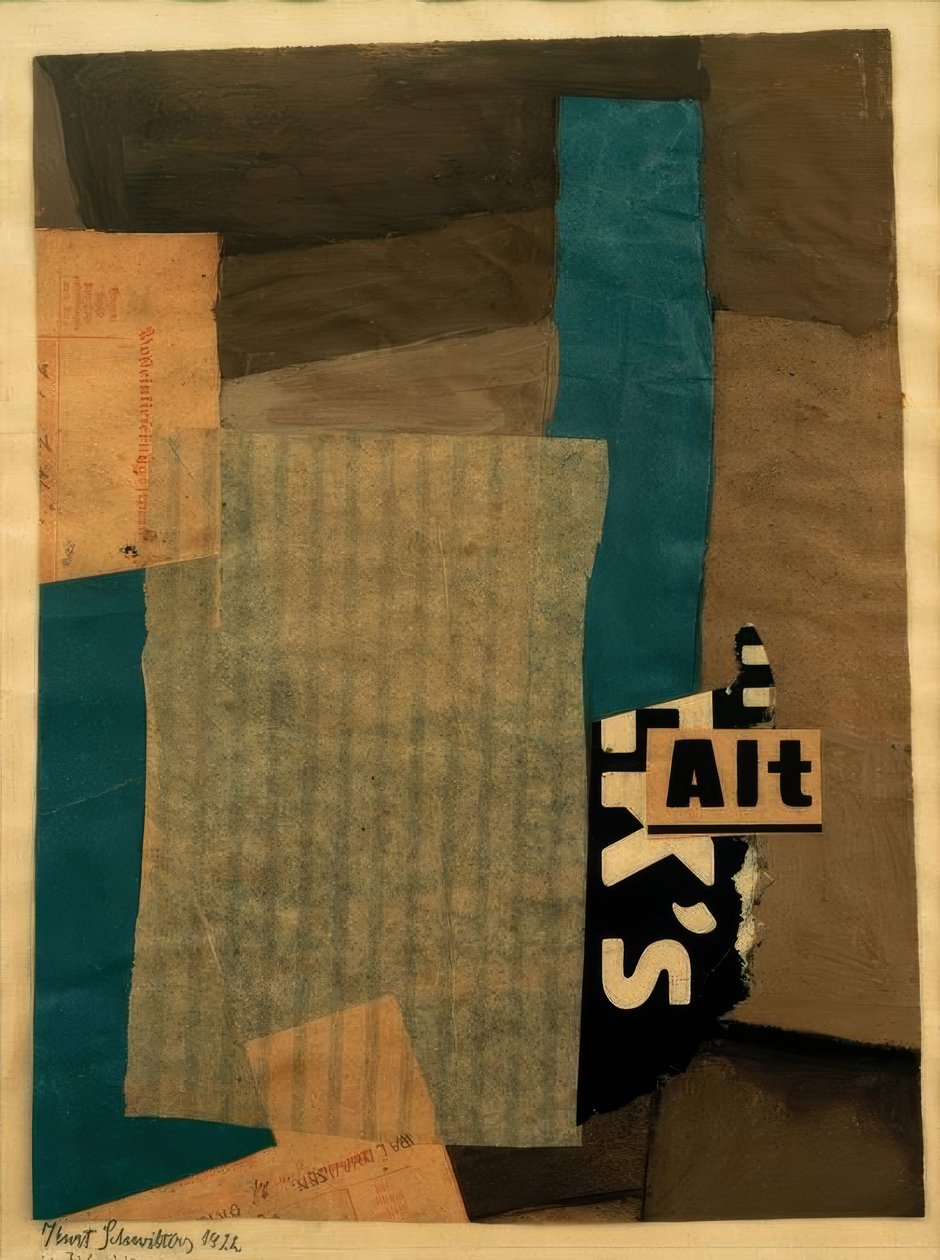Nimetön (altto) tekijältä Kurt Schwitters