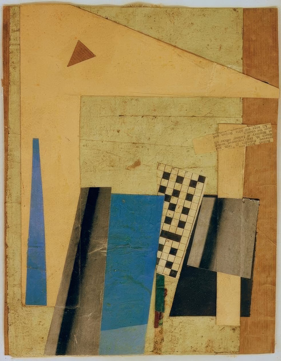 Nimetön (ristisanatehtävä) tekijältä Kurt Schwitters