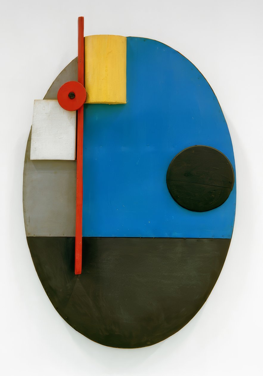 Nimetön (ovaali rakenne) tekijältä Kurt Schwitters