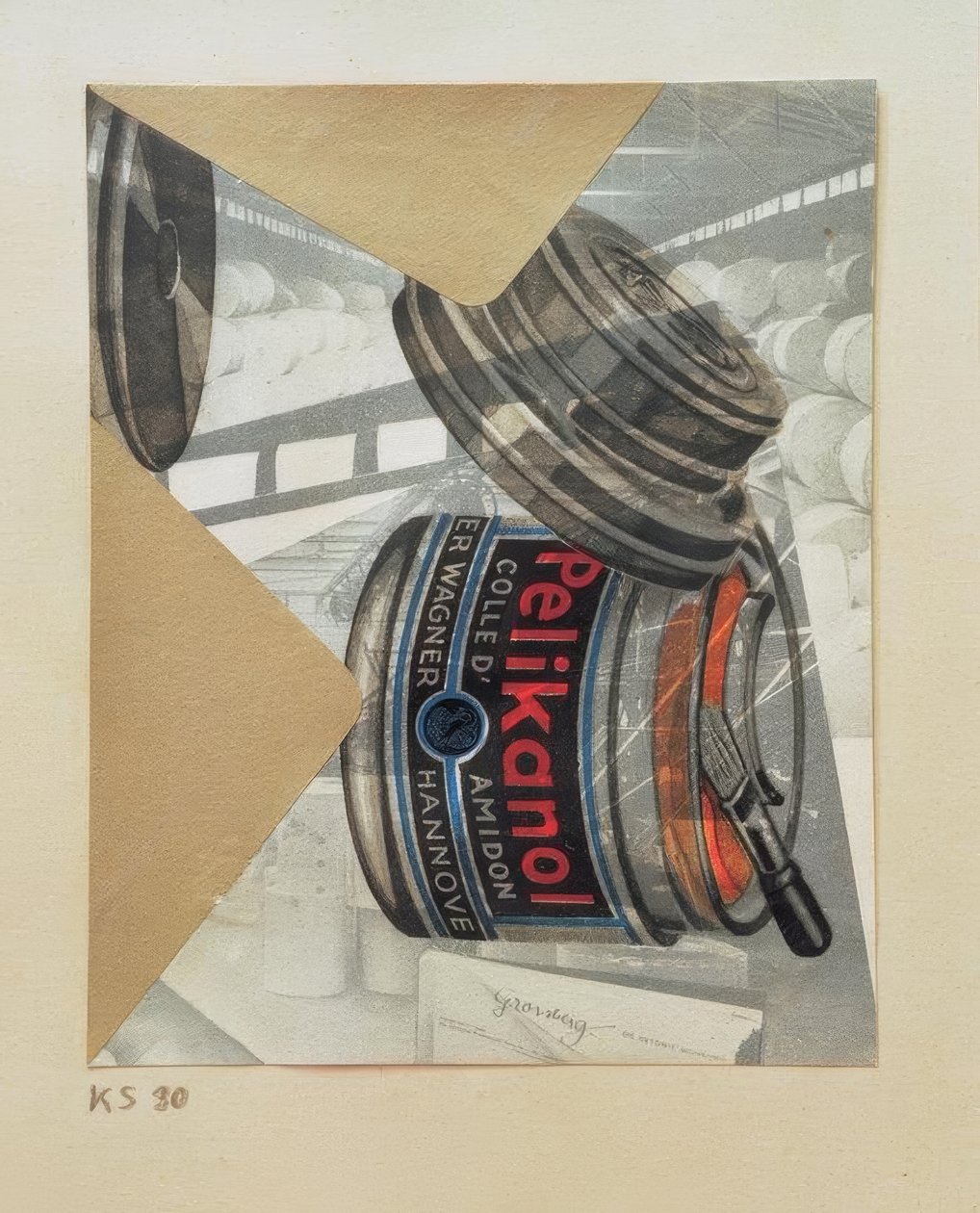 Nimetön (Pelikanol) tekijältä Kurt Schwitters