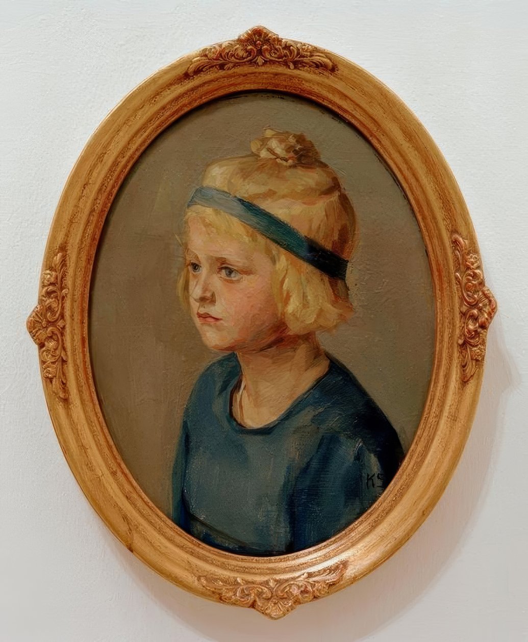 Nimetön (Maria Oehlmannin muotokuva) tekijältä Kurt Schwitters