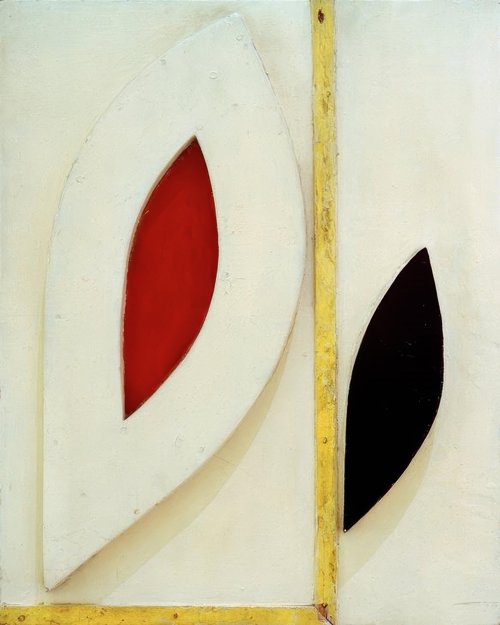 Ohne Titel (Weiße Konstruktion) tekijältä Kurt Schwitters