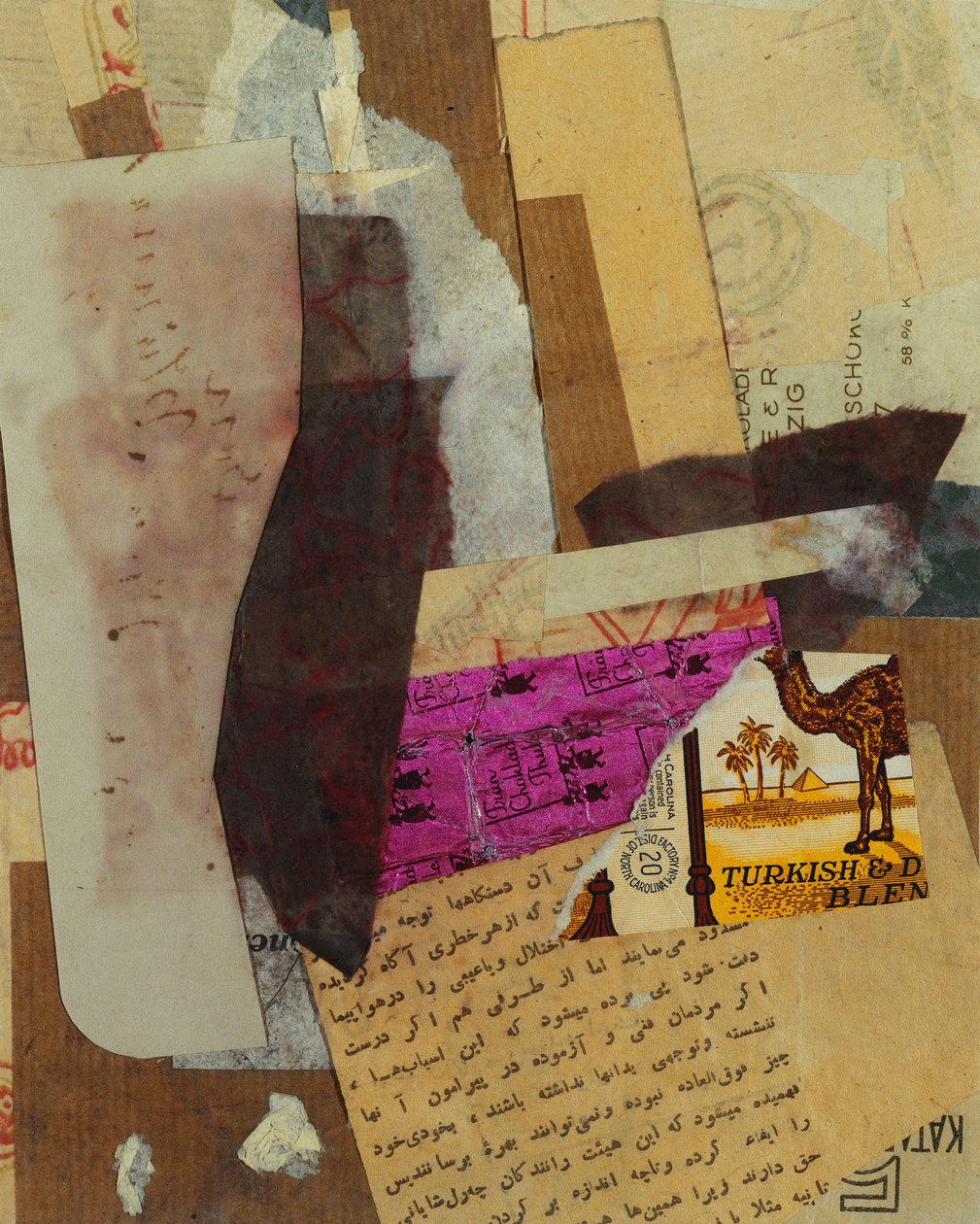 Turkish and D Blend, 1936 tekijältä Kurt Schwitters