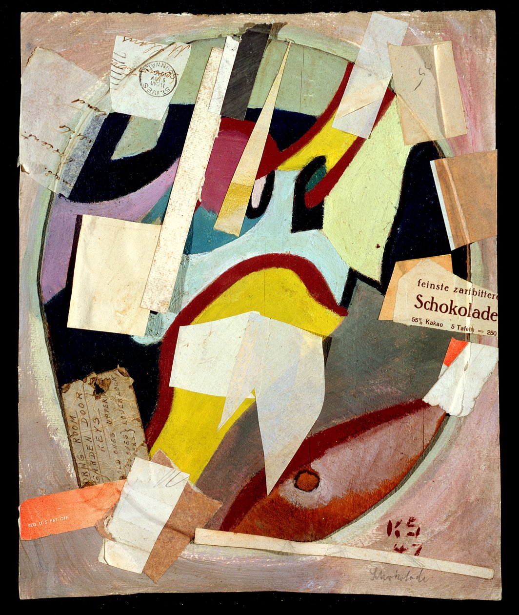 Tuntematon kuva tekijältä Kurt Schwitters