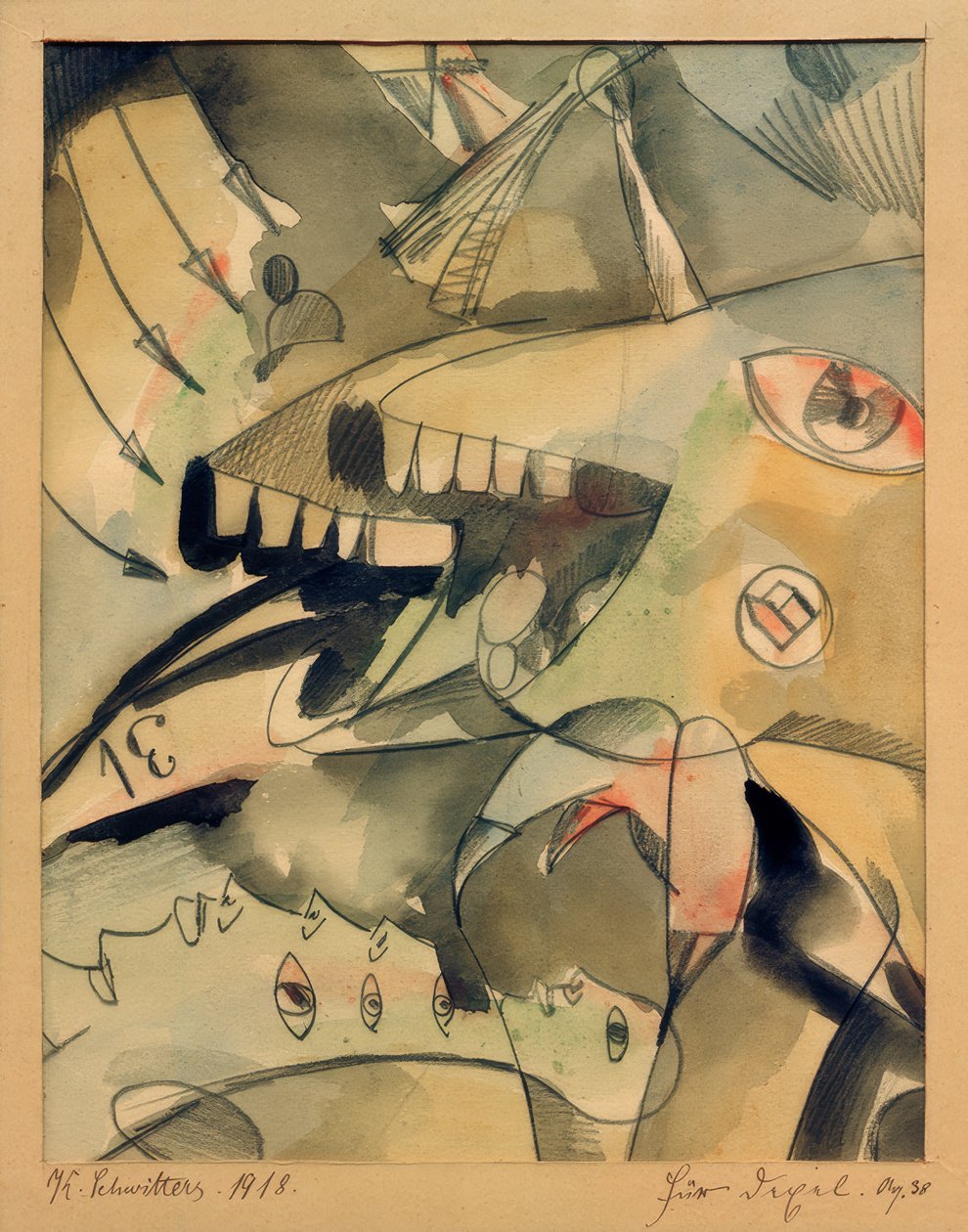 Dexelille. Aq 38 tekijältä Kurt Schwitters