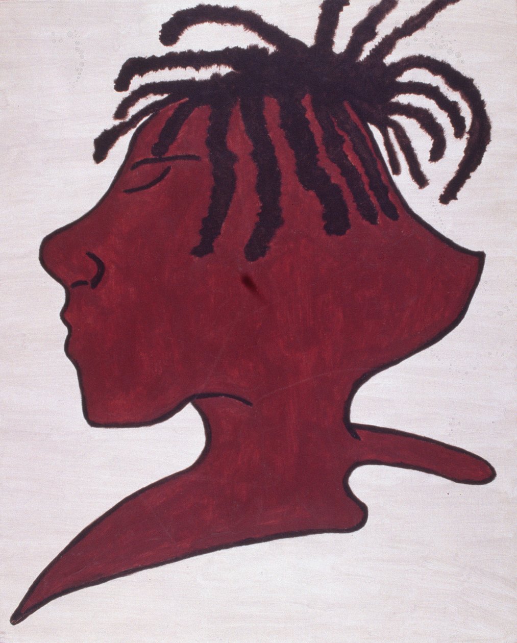 Ajatuksissa, 2005 (akryyli kankaalle) tekijältä Kurtis L. Miller