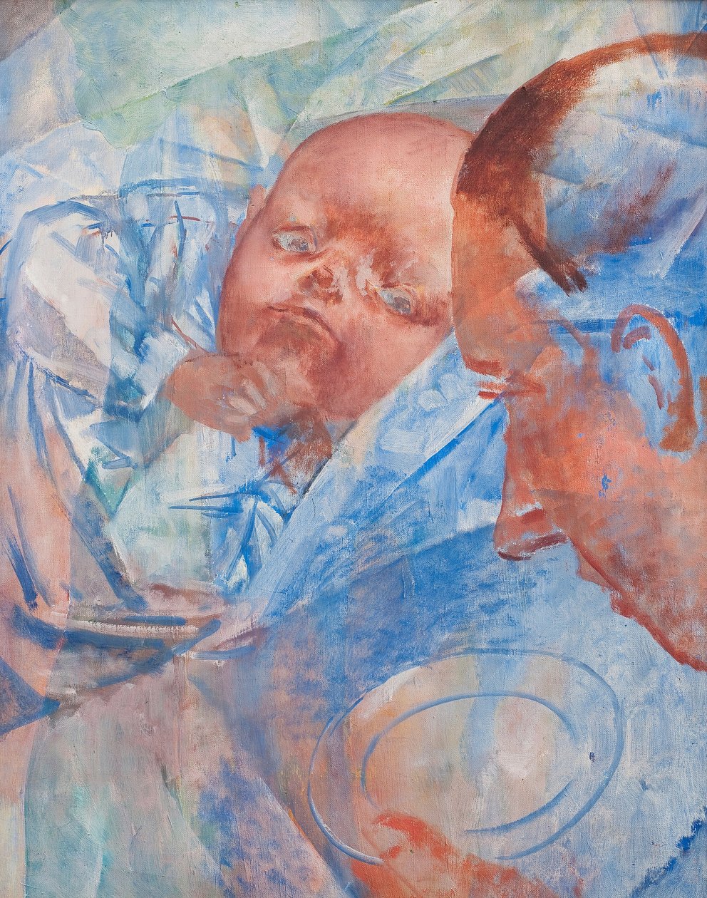 Äiti ja lapsi, 1922 tekijältä Kuzma Sergeevich Petrov Vodkin