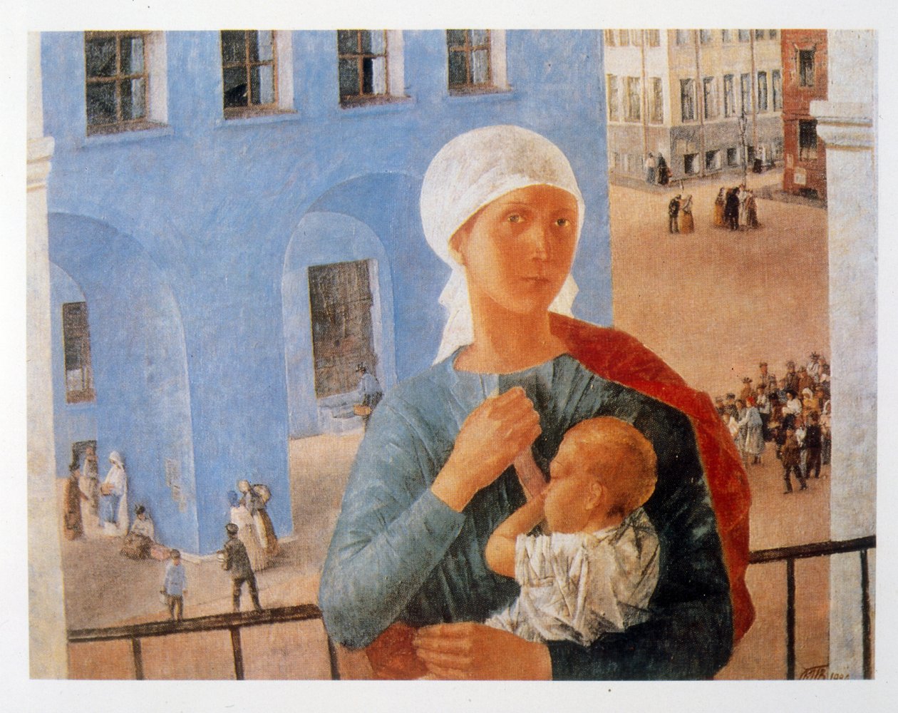 Petrogradin Madonna tekijältä Kuzma Sergeevich Petrov Vodkin